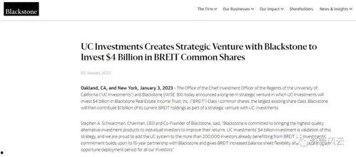 黑石集团爆料最新消息新闻,揭秘投资界重大新闻动态  第2张